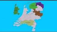 Topografie Provincies van Nederland