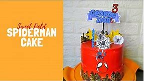 How to make Spiderman cake using printable toppers | How to make marshmallow pops | Cake Vlog 6