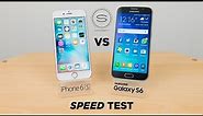 iPhone 6s vs Samsung Galaxy S6 - Speed Test