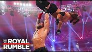 Roman Reigns vs. Randy Orton vs. AJ Styles vs. LA Knight: Royal Rumble 2024 highlights