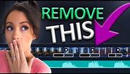 Remove watermarks using Movavi video editor