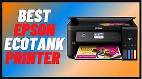 The 5 Best Epson EcoTank Printers in 2024– Reviews and Comparison