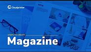 Design a Magazine for printing