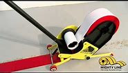 4" Red Mighty Line Floor Tape Applicator Demo Video