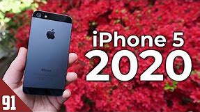 Using the iPhone 5 in 2020 - Review