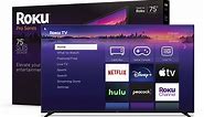 Roku 75-Inch Pro Series 4K QLED Roku TV with Dolby Vision IQ, 120Hz Refresh Rate, Backlit Voice Remote Pro