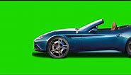 green screen car driving background