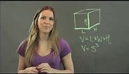 What Is the Length, Width & Height of a Cube? : Math Tutorials