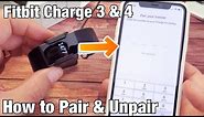 Fitbit Charge 3 & 4: How to Sync Pair & Unpair