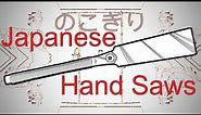 Japanese hand saws