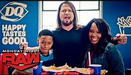 Creating Happy Moments with AJ Styles and DQ® | USA Network
