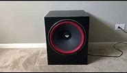 Cerwin Vega LW-15 Home Theater Powered Active Subwoofer