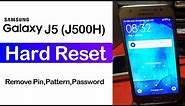 Samsung Galaxy J5 Forgot Pattern , Pin, Password, Hard Reset Easy Method