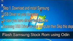 How to Samsung Galaxy S6 SM G920F Firmware Update (Fix ROM)