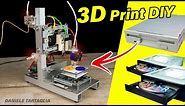 3D Printer DIY with FLOPPY DRIVER and old DVDROM