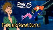 All Scooby Doo Secret Passages, Trap Doors, Hidden Rooms, False Panels and Bookcases (1969-1970)