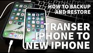 Transfer iPhone to new iPhone – iPhone Restore with iTunes - Backup iPhone to New iPhone iTunes