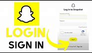 How to Login Snapchat Account on a Computer Web Browser? Snapchat Login snapchat.com