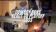 Cowboy Fans React To Playoff Loss | Best Fan Reactions Of Cowboys vs 49ers Divisional Playoff Game