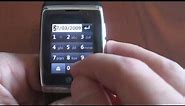 LG 3G Watch Phone First Time Setup | Pocketnow