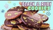 NY Black and White Cookie | A 2 Chocolate Black and Ruby Milk Chocolate Cookie | Pastries with Paola