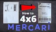 Mercari Shipping Label 4x6 Thermal Printing (Newest and Best Method) iPhone iPad Android