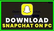 How to Download Snapchat on PC or MacBook