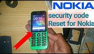Nokia 215 RM-1110 security code Reset Nokia RM-1110 security code reset security code Problem