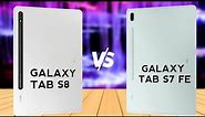 Samsung Galaxy Tab S8 VS Samsung Galaxy Tab S7 Fe