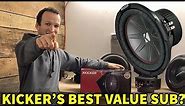 Kicker's Best BANG For the BUCK? Comp R Subwoofer Review!