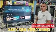 Unboxing e Review da Smart TV 50 Polegadas 4K Samsung com Xbox na Tela - 50CU7700