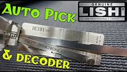 (1340) Review: Lishi HU101 Auto Lock Pick & Decoder