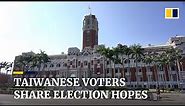 Taiwan Presidential Election 2020: What are Taiwanese hoping for?