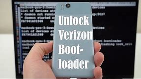 Google Pixel 2 Verizon Bootloader Unlock Tutorial and Demo