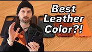 iPhone 14 and iPhone 14 Pro LEATHER CASE REVIEW (What is the BEST COLOR??)