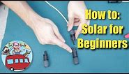 How to Wire a Simple Off-grid Solar Power System