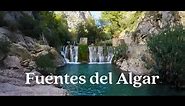 Las FUENTES DEL ALGAR, PARAÍSO en Alicante
