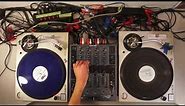 DJing Basics - Lesson 1.1 - Introduction to Turntables and Beatmatching