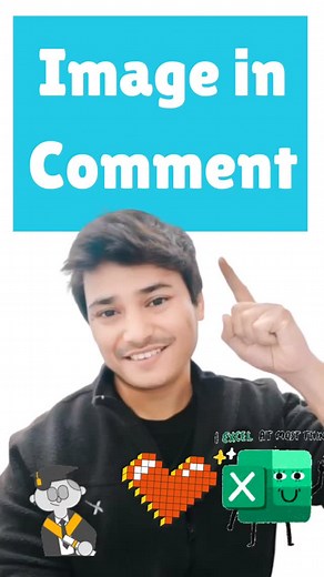A magical way to insert an image into a comment box 🎁 #excel #education #knowledge #coporate | Skill Made Easy