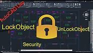 AutoCAD's Lisp LockObject And UnlockObject As Security