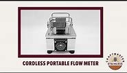 Craftmaster Stainless Cordless Portable Flow Meter Product Video