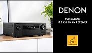 DENON AVR-X6700H 8K Ultra HD AV Receiver | With HEOS Built-in!