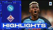 Napoli-Fiorentina 1-0 | Osimhen secures win for champions: Goal & Highlights | Serie A 2022/23