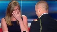 Watch: Soldier's surprise proposal live on HLN!