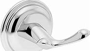 Symmons 443RH Carrington Wall-Mounted Double Robe Hook in Polished Chrome