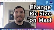 Mac How to Change Image Size (Proportional or Non-Proportional)