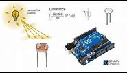 LDR with Arduino - Measure Light Intensity using Photoresistor