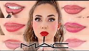 MAC Cosmetics Lip Pencil Swatches & Review - 19 Shades!