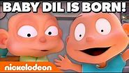 Tommy's Baby Brother Dil Is Born! 👶 Rugrats Full Scene | Nickelodeon Cartoon Universe