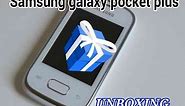 Samsung galaxy pocket plus unboxing Brasil